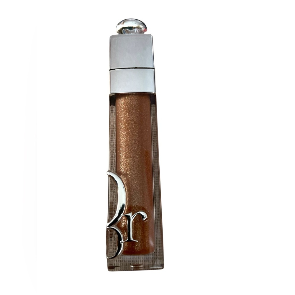 Dior Addict Lip Maximizer Plumping Gloss, likely in the shade 049 Pure Copper